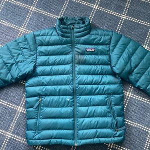 Patagonia down sweater jacket sz youth Medium